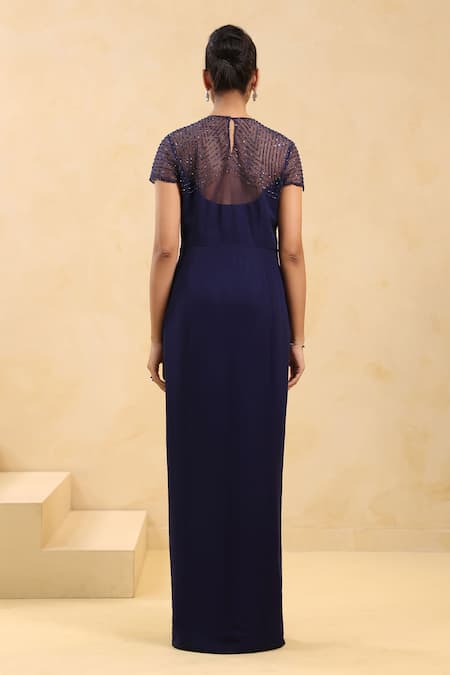 K-Anshika Embellished Draped Gown 