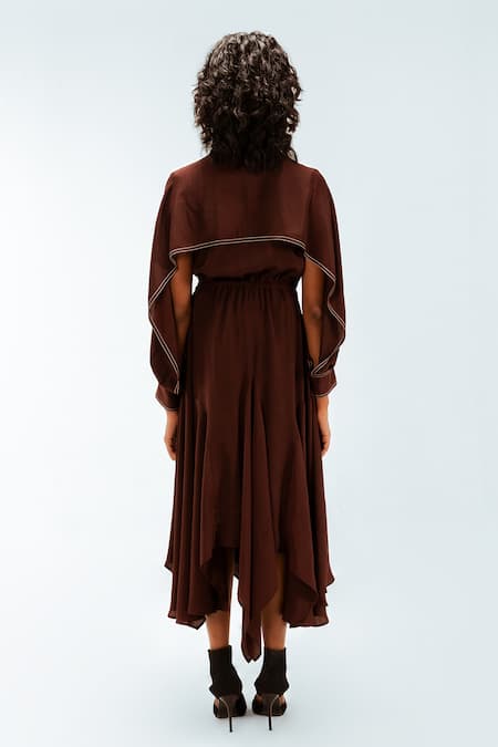 Leh Studios Willa Handkerchief Hem Dress 