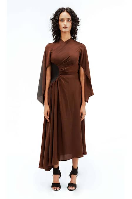 Leh Studios Kaia Draped Dress 