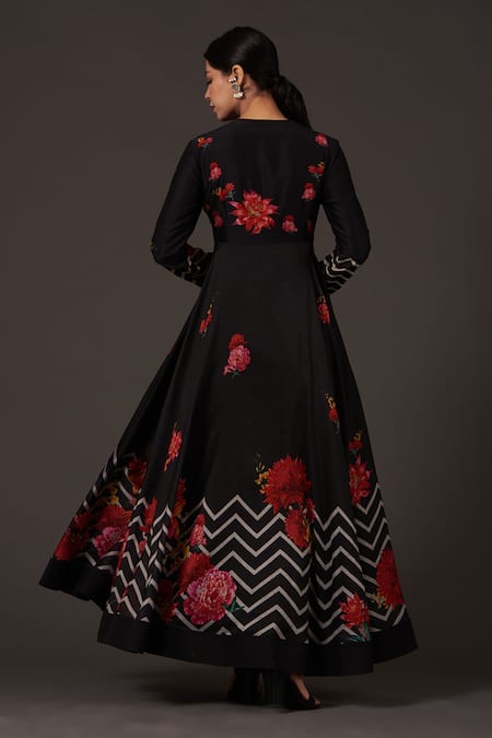 Balance By Rohit Bal Digital Printed Anarkali Set 