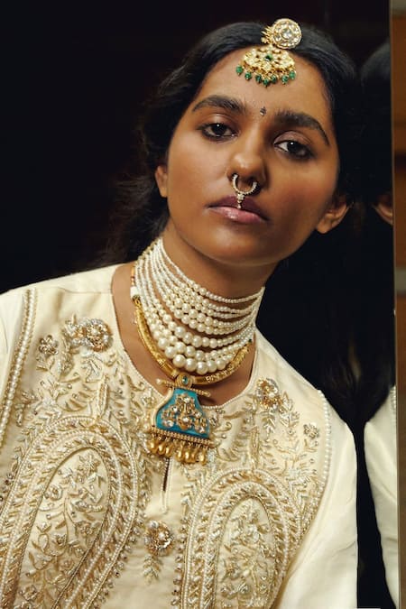 Amaara Jewels Mehar Handcrafted Maangtikka 