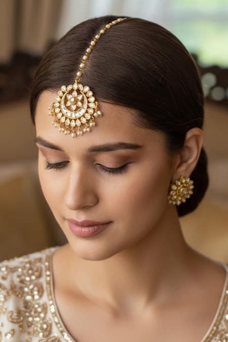 Amaara Jewels Aranya Kundan Embellished Maangtikka 