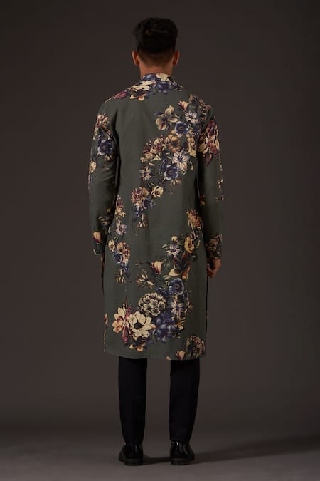 Balance By Rohit Bal Floral Digital Print Kurta Set 