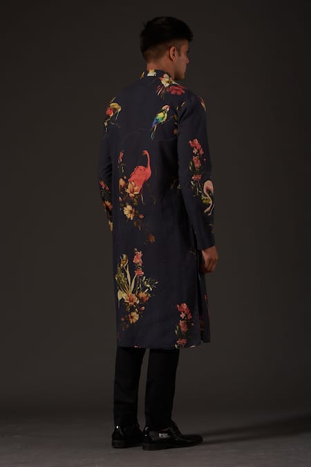 Balance By Rohit Bal Floral Digital Print Kurta Set 