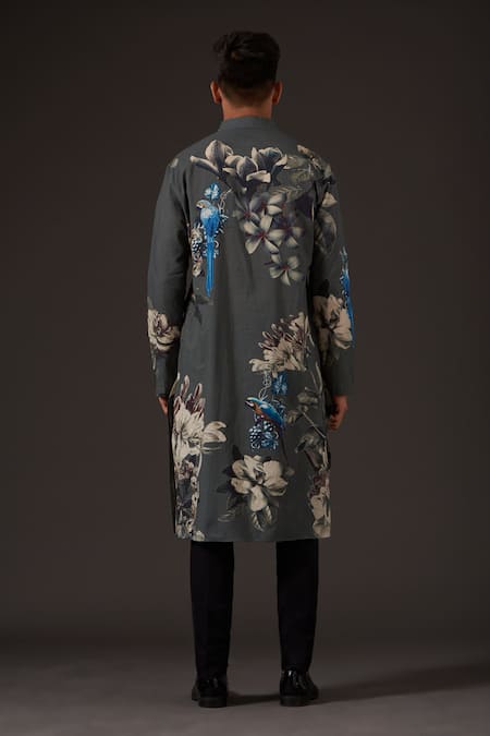 Balance By Rohit Bal Floral Digital Print Kurta Set 