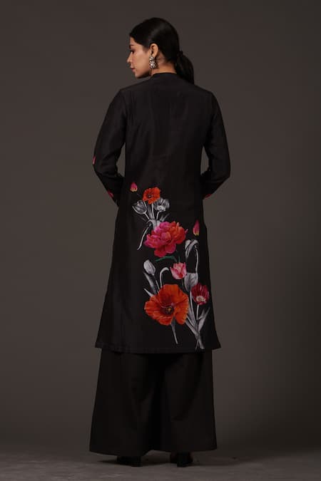 Balance By Rohit Bal Chanderi Tunic With Palazzo