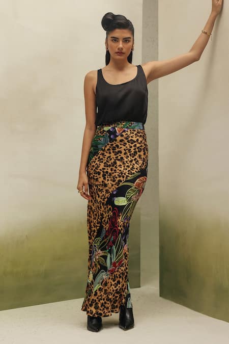 NOIB Ivy Wildflower Print Skirt 