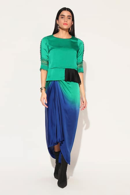 Linetribe_ Voidra Top With Ombre Skirt 