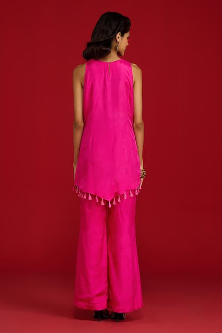 Megha Pitti Zardozi Sequin Embroidered Kurta Set 