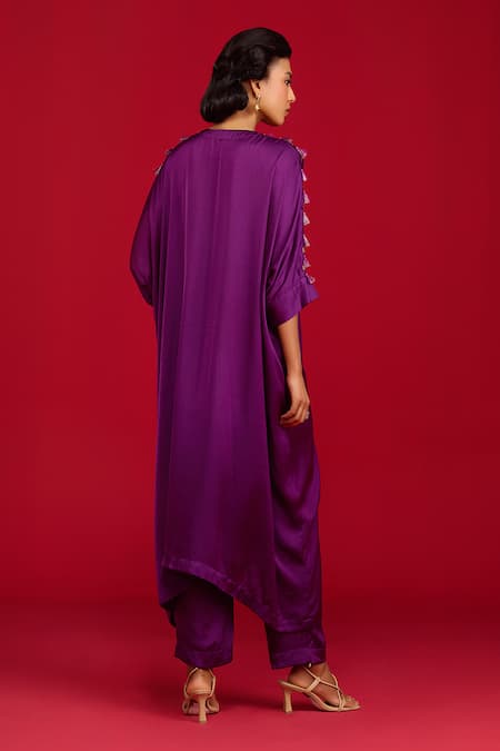 Megha Pitti Zardozi & Sequin Hand Embroidered Kurta Set 