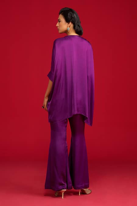 Megha Pitti Sequin Hand Embroidered Kurta & Pant Set 