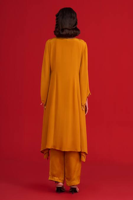 Megha Pitti Kalidar Zardozi & Sequin Embroidered Kurta Set 