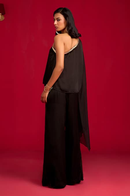 Megha Pitti Sequin Hand Embroidered Top & Pant Set 