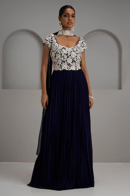 Maisolos Hand Embroidered Anarkali With Dupatta 