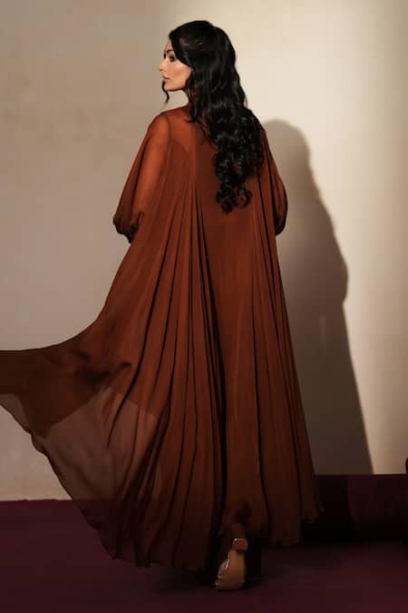 ISHA GUPTA TAYAL Ruhani Embroidered Jacket Pant Set 