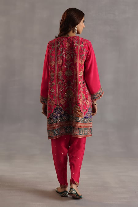 Begum Yaman Embroidered Kurta Salwar Set 