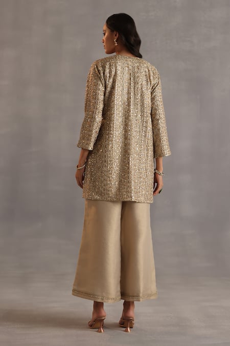 Begum Miri Embroidered Tunic Pant Set 