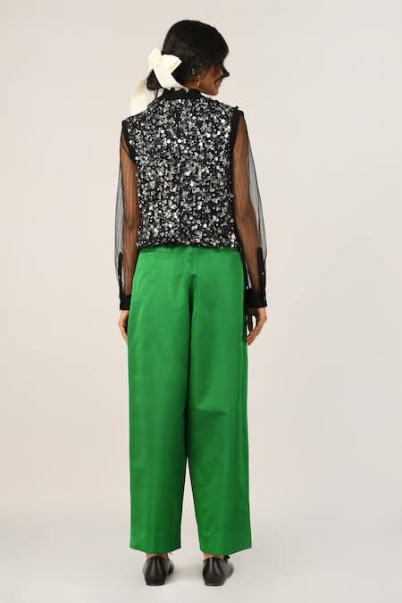 Payal Pratap Bonica Sequin Gilet Jacket 