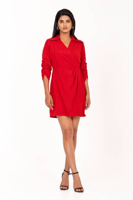 K-Anshika Cotton Wrap Dress  