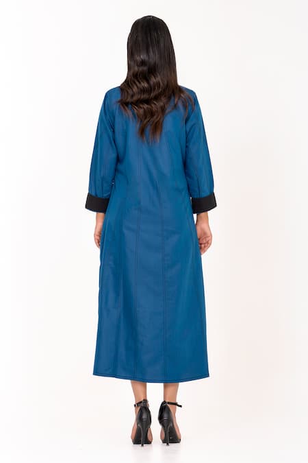 K-Anshika Paneled Midi Dress  