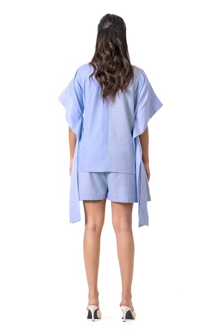 K-Anshika Striped Shirt With Shorts 