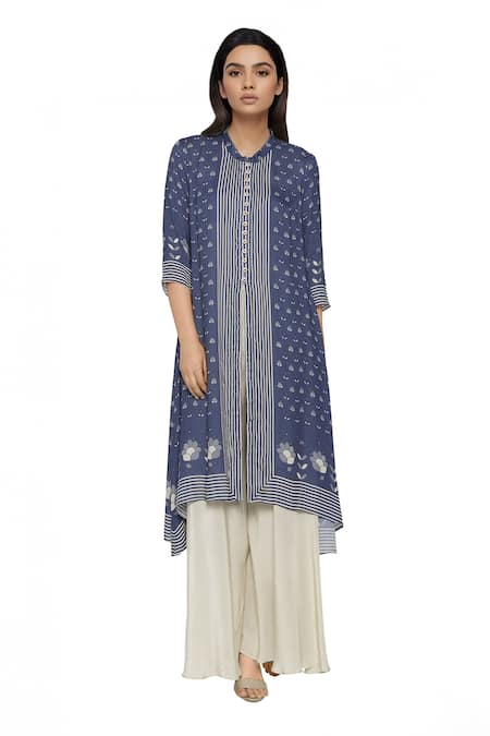Soup By Sougat Paul Printed Kurta Palazzo Set 