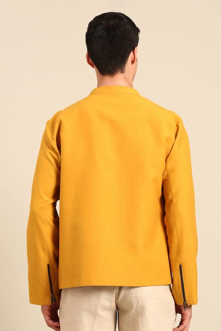 Mayank Modi - Men Embroidered Jacket 