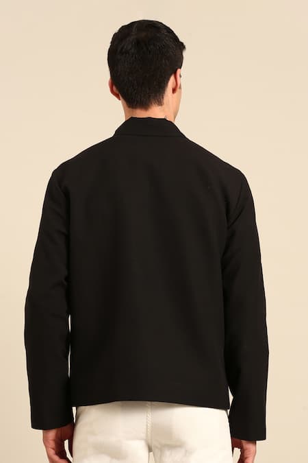 Mayank Modi - Men Front Zip Jacket 