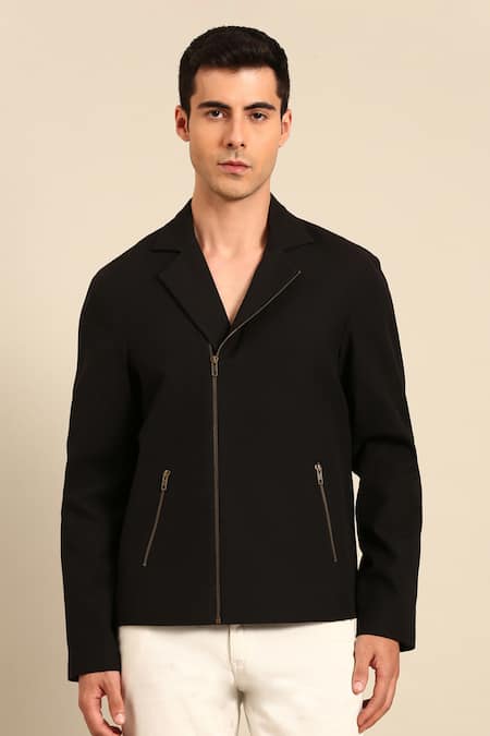 Mayank Modi - Men Front Zip Jacket 
