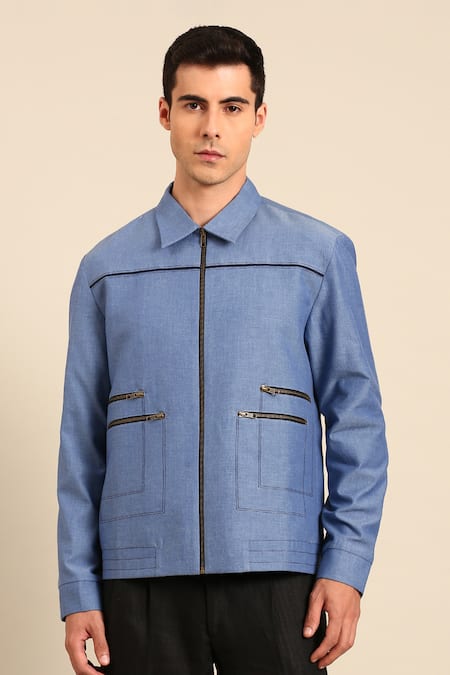 Mayank Modi - Men Zip-Up Jacket  