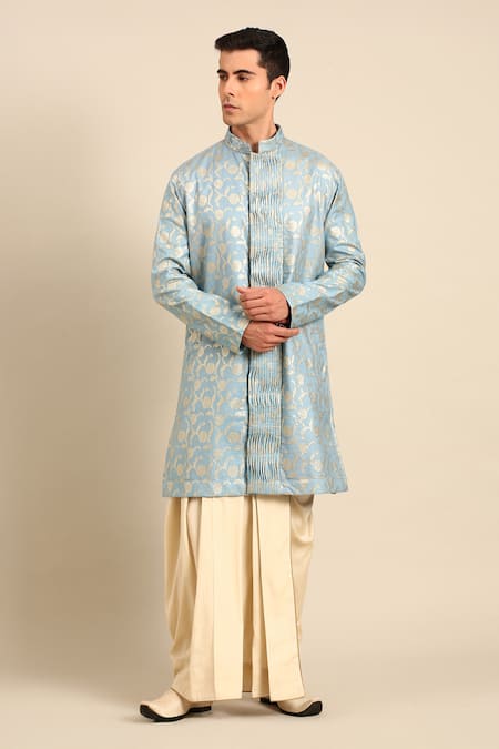Mayank Modi - Men Pleated Dhoti Pant 