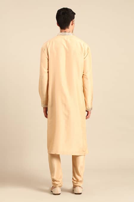Mayank Modi - Men Straight Kurta & Churidar Set 