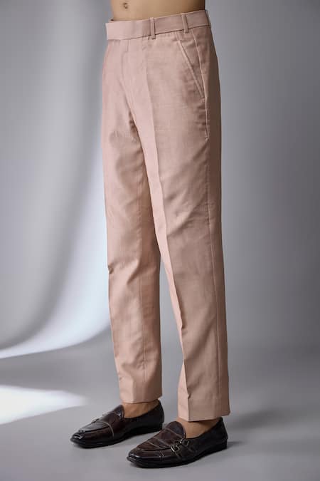 SALIL BHATIA_Pink Silk, Silk, Zari, Sequins Embellished Jacket And Kurta Set _Online_at_Aza_Fashions