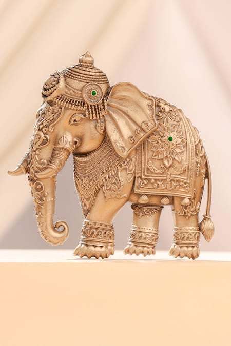 Cosa Nostraa Royal Elephant Regal Brooch 