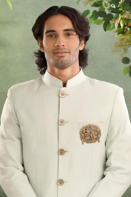 Cosa Nostraa Royal Radha-Krishna Brooch 