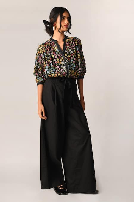 Payal Pratap Woodsii Floral Pattern Shirt 