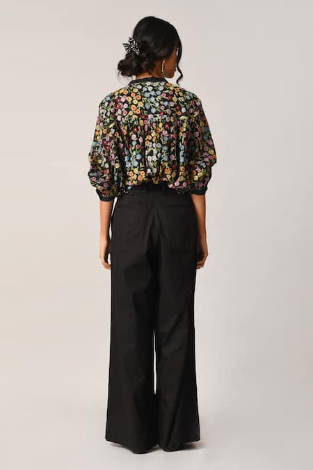 Payal Pratap Woodsii Floral Pattern Shirt 