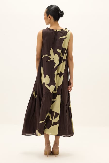 Kharakapas Bison Printed Dress 