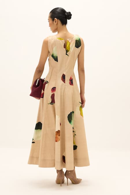 Kharakapas Melba Printed Dress 