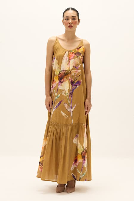 Kharakapas Penne Printed Dress 