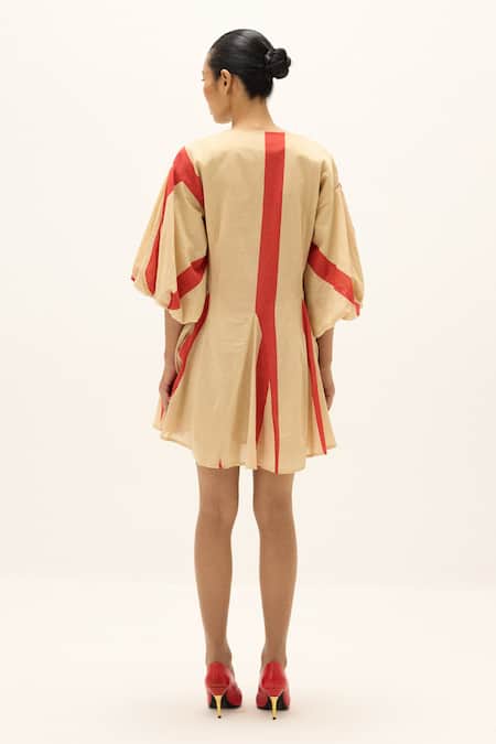 Kharakapas Sandline Cotton Dress 