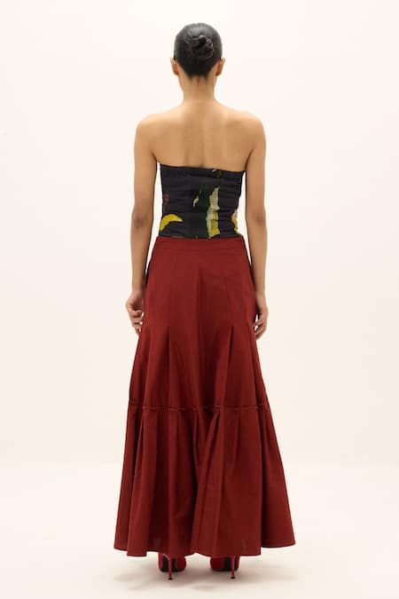 Kharakapas Bayberry Cotton Skirt 