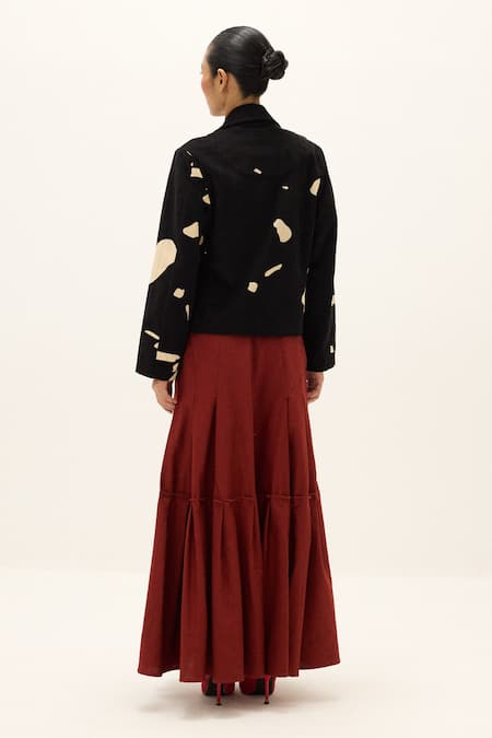 Kharakapas Chia Printed Blazer 