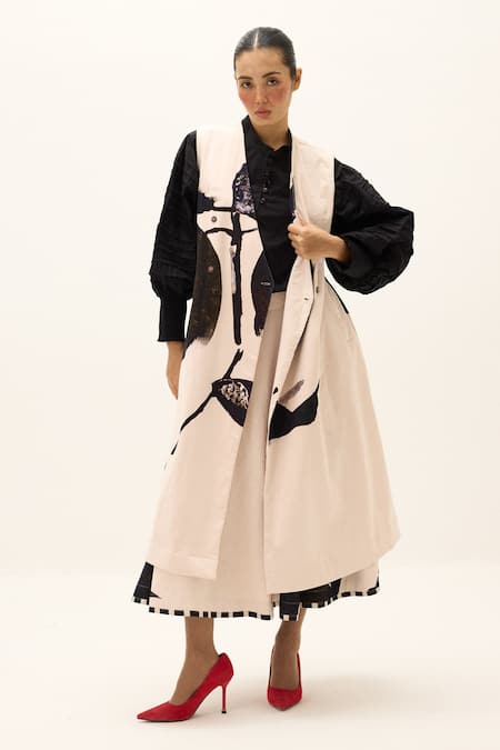 Kharakapas Alum Stone Overlay Jacket 