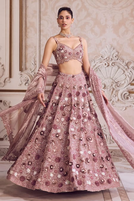Label Sanya Gulati Embroidered Bridal Lehenga Set 