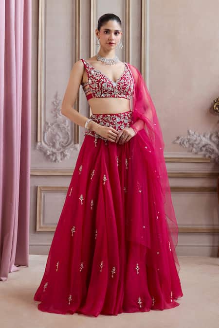Label Sanya Gulati Embroidered Lehenga Set 