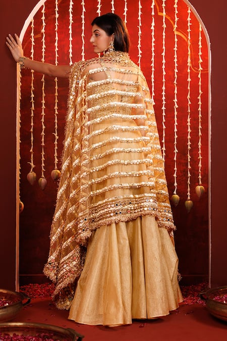 Hoity Moppet Mirrari Mirror Detailed Lehenga Set 