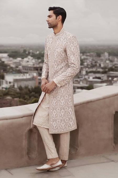Matsya Royal Amanbagh Dori Embroidered Sherwani Set 