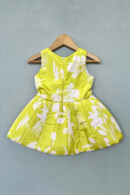 Label Neeti Lime Blossom Umbrella Dress 
