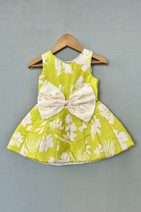 Label Neeti Lime Blossom Umbrella Dress 